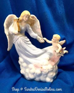 Love Angels ($25) Porcelain; Height Approx 8 in